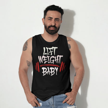 Men's GYM Vest "Lift Weight Baby"